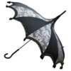 Gray Silver Swirl Parasol Umbrella Steam punk style Umbrella
