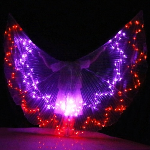 Belly Dance Led Wings Colorful Performance Costume Dance Accessories - Oh  Jessa