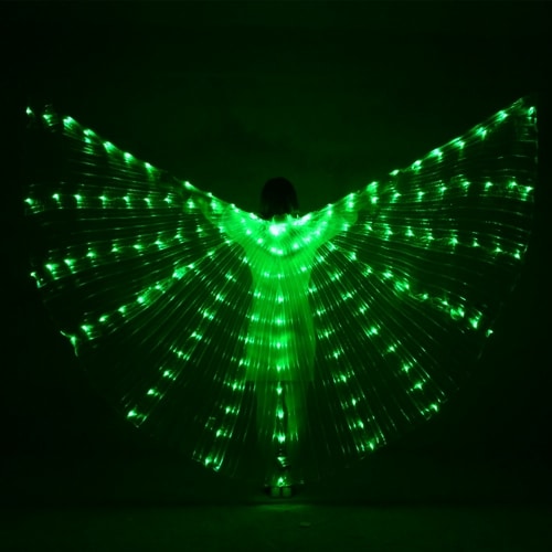 Belly Dance Led Wings Colorful Performance Costume Dance Accessories - Oh  Jessa