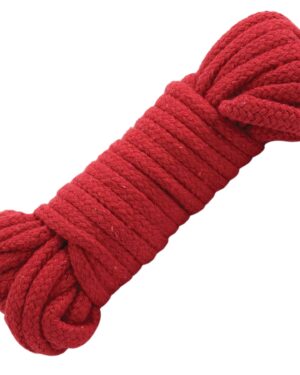 (product) Bondage Rope - Cotton - Japanese Style - Red